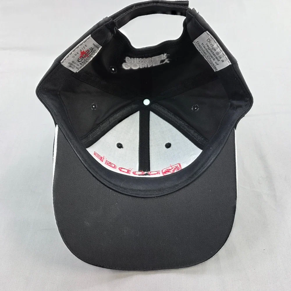 Dodge Motorsports Racing Hat Cap‎ Black VTG County Chrysler Embroidered One Size